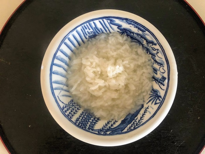 3日間ほどおかゆだけで生活していました（C）コクハク