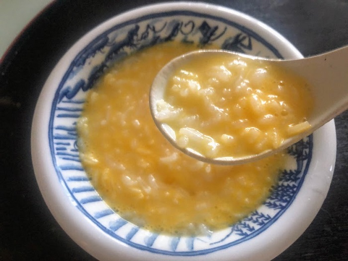 おかゆアレンジのド定番「玉子がゆ」（C）コクハク
