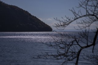 湖面のきらめきに… 2022.2.18（金）