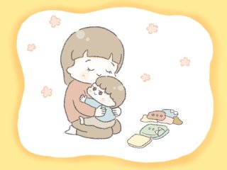 ルーティンがあると安心！いつでも“抱っこ”で乗り越えてきた