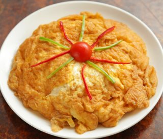 「カイチャオムーサップ」THEおふくろの味♡タイ風オムレツ