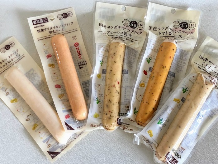 ローソン「国産サラダチキンスティックシリーズ」（C）コクハク