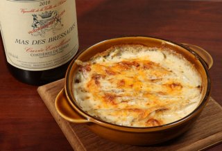 「ジャガイモとアンディーブのグラタン」フランスの家庭料理