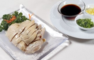 「上海だれの茹で鶏」肉質しっとり＆うま味じゅわ～の幸せ♡