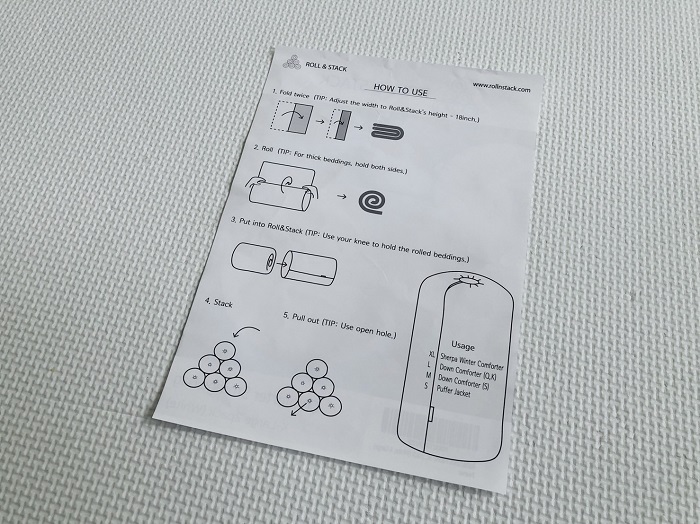 商品についていた説明書 （C）コクハク