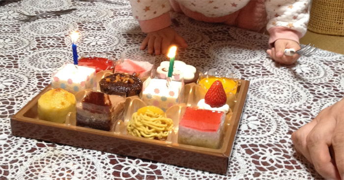 離婚前、最後の誕生日パーティーです（写真:tumugi）