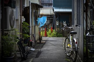 激しい雨が止んだ路地で 2022.9.12（月）