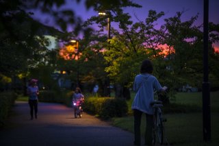 燃えるような夕焼け 2022.9.19（月）