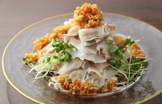 「冷しゃぶのさっぱり野菜ソースがけ」簡単なのにひと手間感