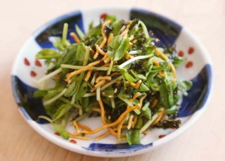 「豆苗のベビースター和え」ふりかけ感覚で簡単＆クセになる