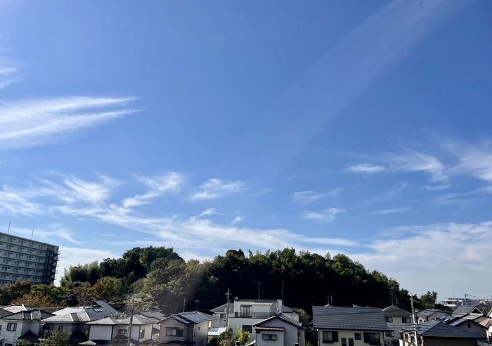 秋晴れが気持ちいい～（Ｃ）コクハク