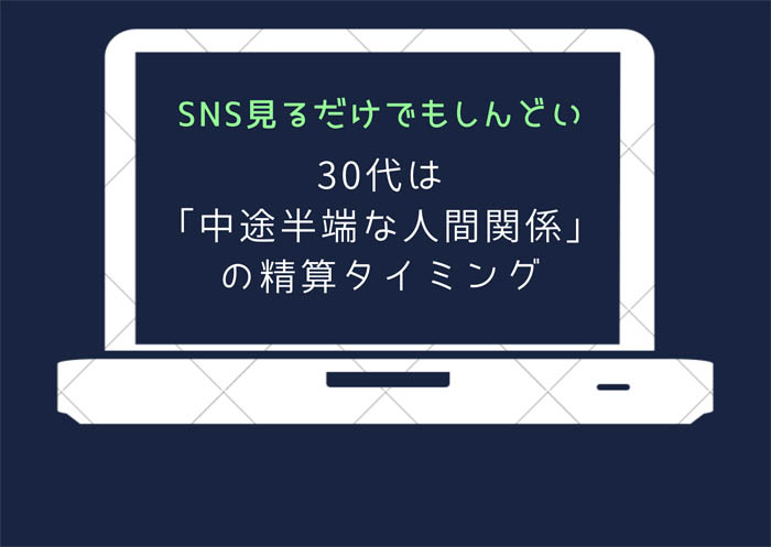 他人のSNS投稿にモヤモヤ