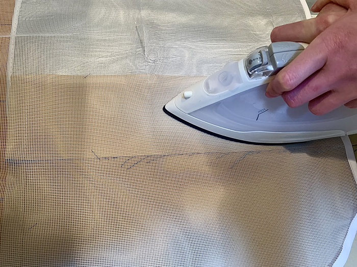 （写真C）あて布を忘れずに！（C）コクハク