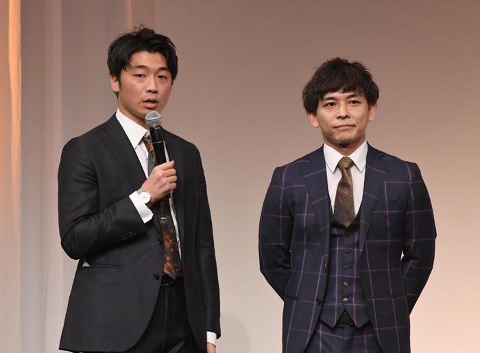 新山（左）と石井ともにイケメン（C）M-1グランプリ事務局