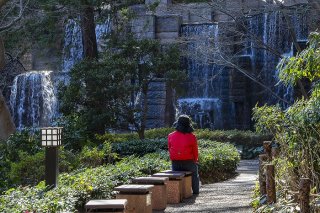 スマホはポケットに入れて…水音に心静まる 2023.5.22(月)