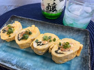 タオルで巻く!「レンチンキムチーズだし巻き卵」で口福度UP