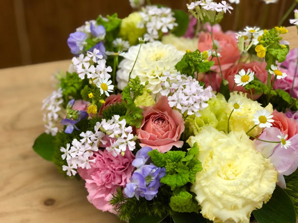 会社の受付に春の花がいっぱいや！ byさぶ店長（C）コクハク