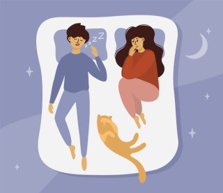 実は眠れていないんです（写真:iStock）