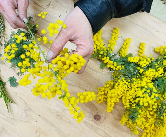 花をより多く見せる効果も／無断転載禁止（C）コクハク