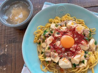 フライパン二刀流!あんと麺を同時に作る「麻婆あんかけ焼きそば」