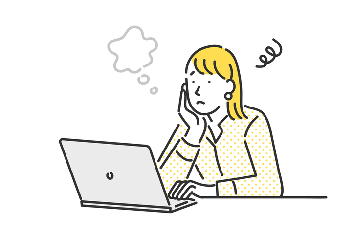 人が多くて集中できない（写真:iStock）