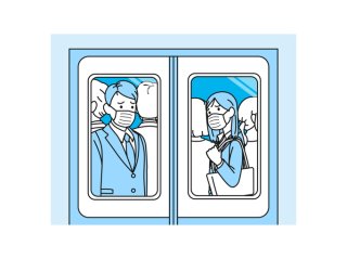 満員電車しんどすぎ（写真:iStock）