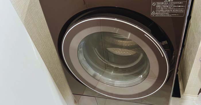 憧れのドラム式洗濯乾燥機♪（写真:tumugi）