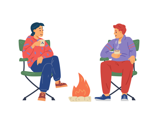 じっくり話すのに最適なシチュエーション（写真:iStock）