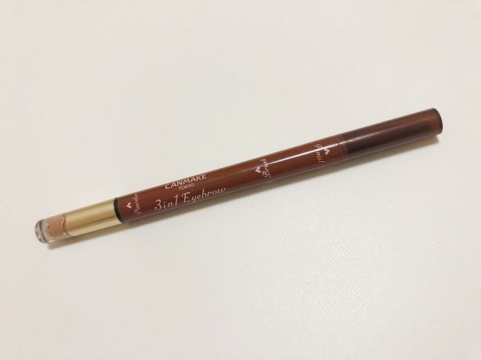 （メーカー名/CANMAKE、商品名/3in1アイブロウ　03ウォームブラウン、価格/990円）（C）コクハク