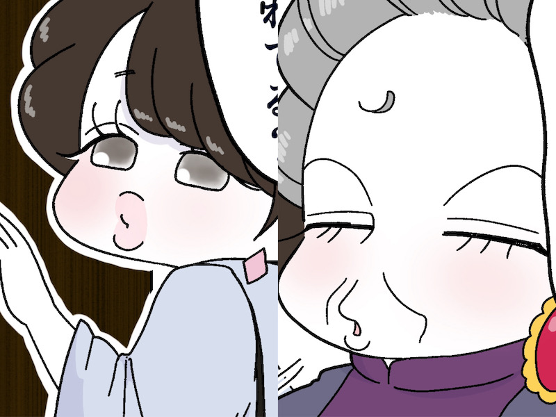 マキさん、ママ（漫画:おくげちゃん）