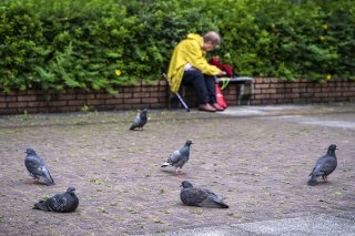 雨上がりの公園、誰にも大切な時間がある 2023.8.11（金）