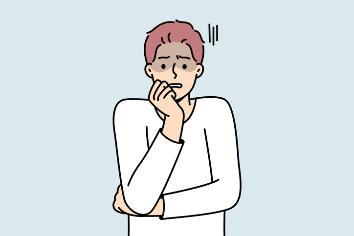 夫が怖がり過ぎる件（写真:iStock）