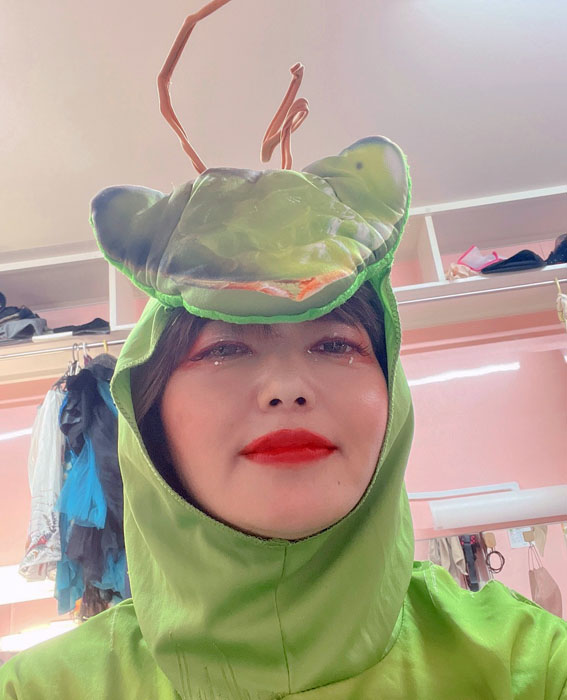 目が死んでいる。（写真:新井見枝香／無断転載禁止・以下同）