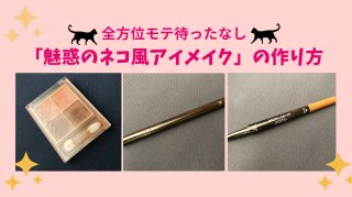 【ハウツー】全方位モテ待ったなし！「魅惑のネコ風アイメイク」を攻略