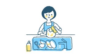 台所に一時避難（写真:iStock）