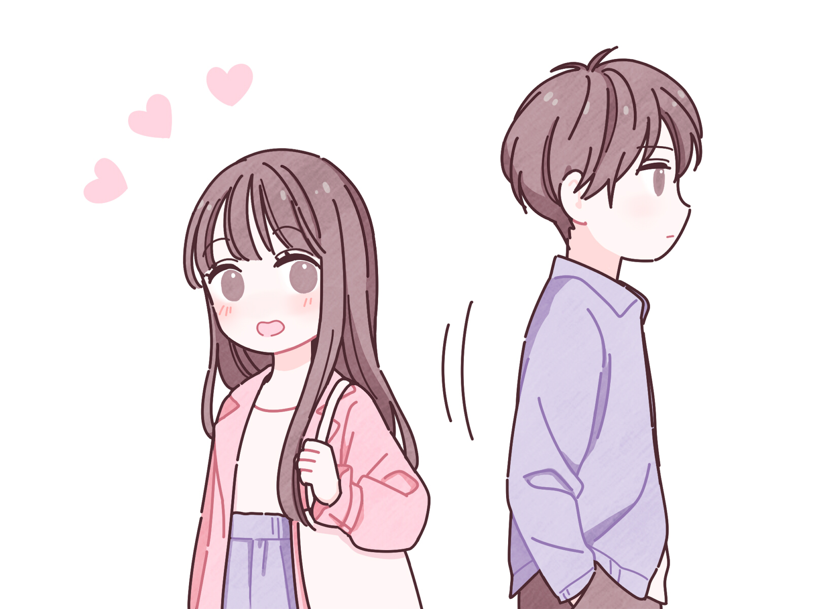 電車で一目惚れ