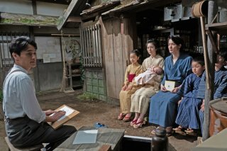 ただ落涙！去りゆくひとに“花道”、万太郎の手には亡き長女・園子の絵