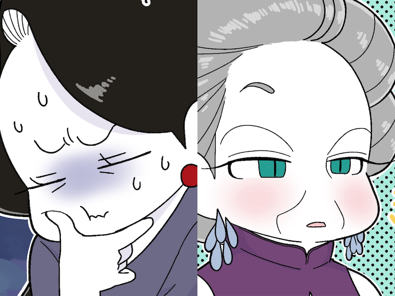 コミ、ママ（漫画:おくげちゃん）