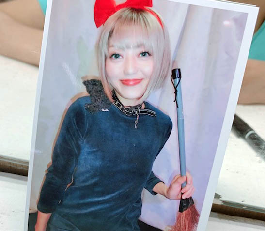 2年前のハロウィン。ジジが小さすぎである