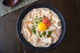 あの店を超えた!? 明太クリームうどん。調味料1つ+レンチン5分で完成