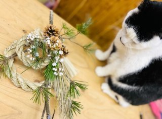 今年もしめ飾り講習会連発で平社員は燃え尽きた感満載　byさぶ店長 ／無断転載禁止（C）コクハク