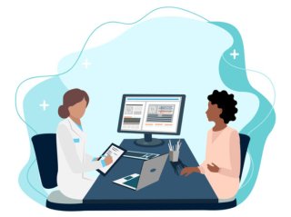 まずは婦人科を受診（写真:iStock）