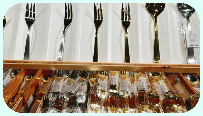 素敵なカトラリーがずらり♡