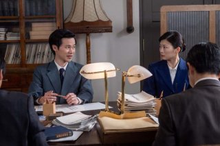 いよいよ裁判官編。NHK制作陣の遊び心、8時14分過ぎに見たり