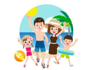 家族で夏を楽しもう！（写真:iStock）