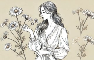 「無臭の女神」にはカモミール（C）コクハク