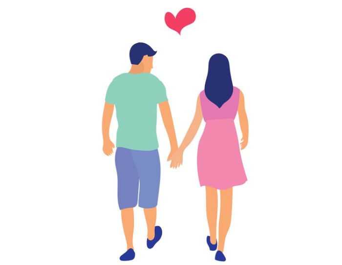 旦那さんじゃない人と…（写真:iStock）