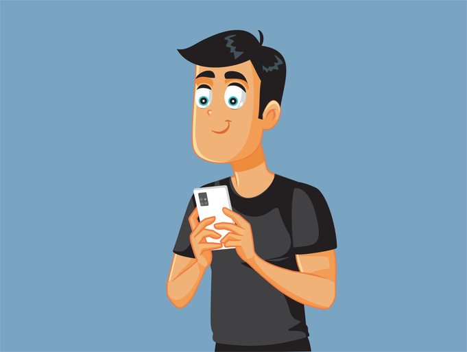 隙あらばスマホゲーム（写真:iStock）