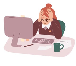 仕事で疲れ果ててるんだが？（写真:iStock）