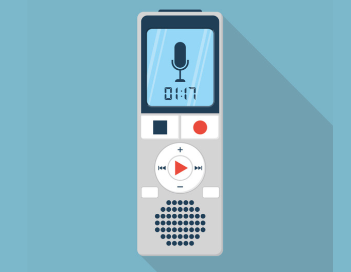 最終奥義！ ボイスレコーダー！！（写真:iStock）